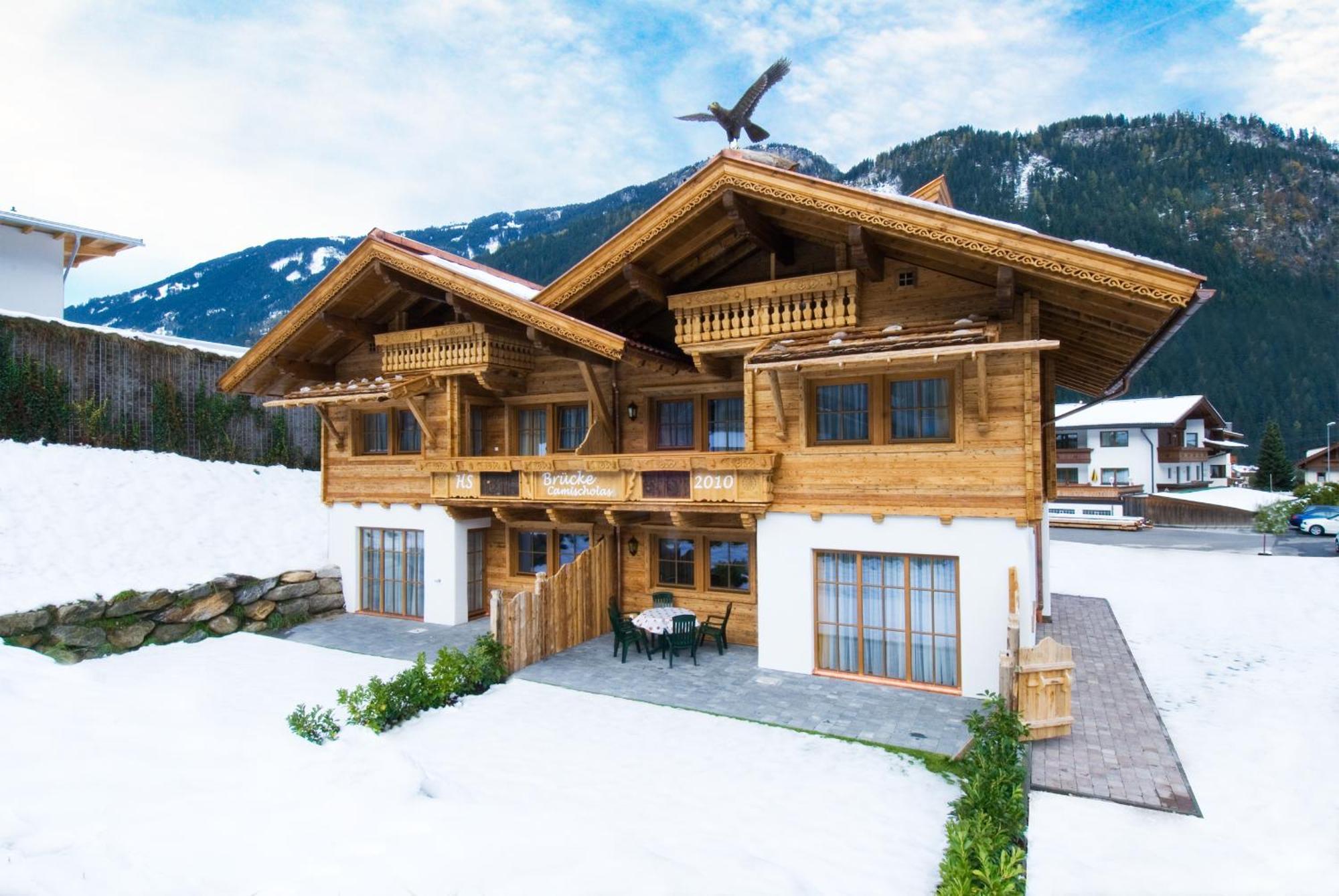 Alpenchalet Bruecke Майрхофен Экстерьер фото